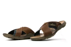 Slippers | Sandalen En Slippers^Rieker Slipper Brown Combi
