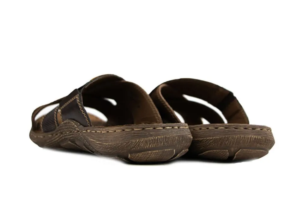 Slippers | Sandalen En Slippers^Rieker Slipper Brown Toffee Sherry
