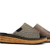 Slippers | Sandalen En Slippers^Rieker Slipper Schwarz Natur Multi
