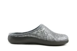 Pantoffels^Rohde Rodhe Muil Grijs Shine