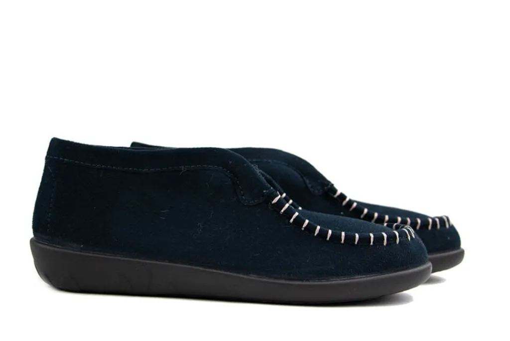 Pantoffels^Rohde Hoge Pantoffel Blue