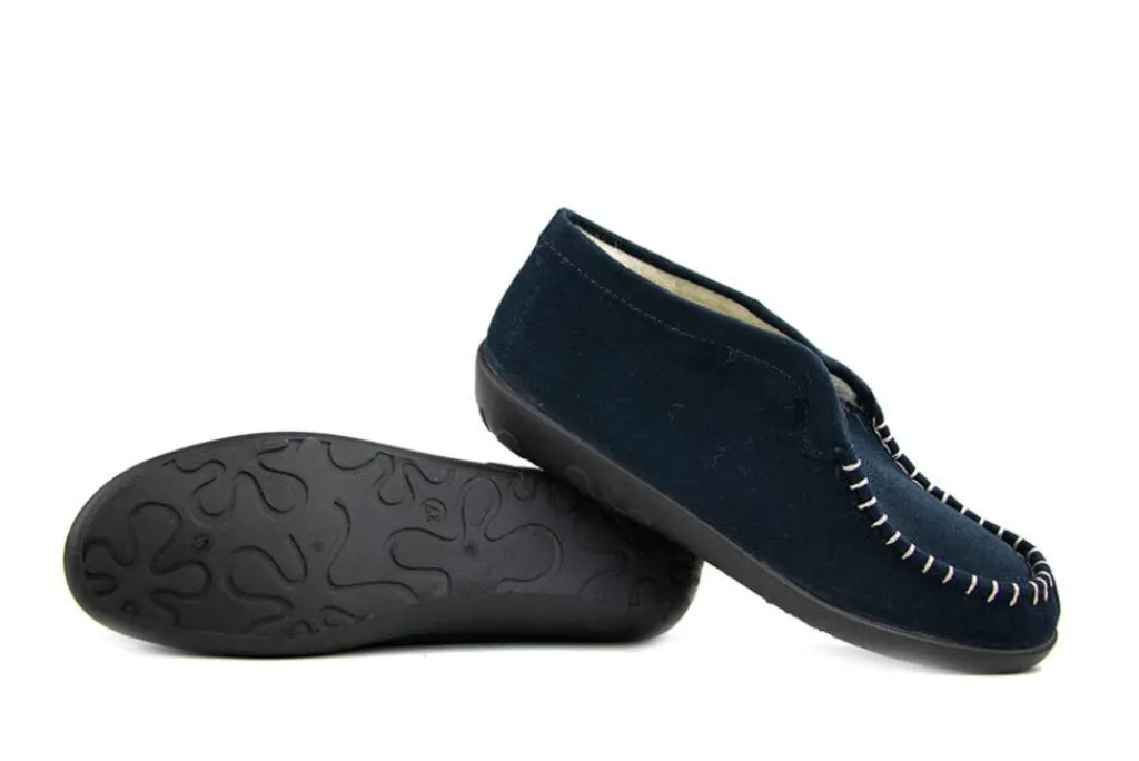 Pantoffels^Rohde Hoge Pantoffel Blue