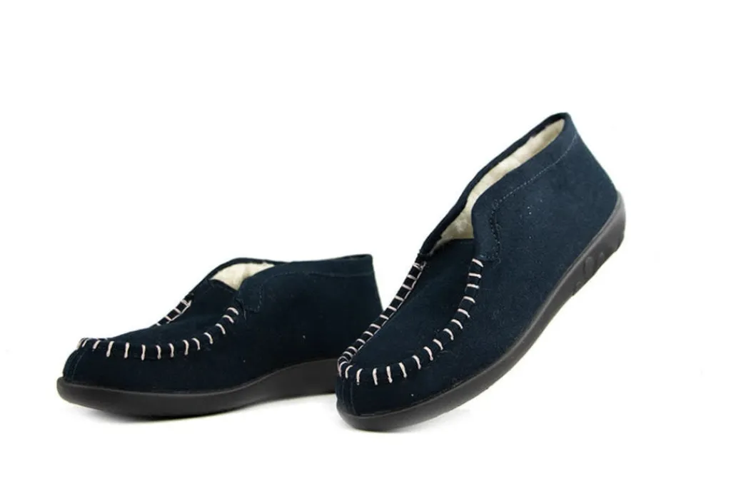 Pantoffels^Rohde Hoge Pantoffel Blue