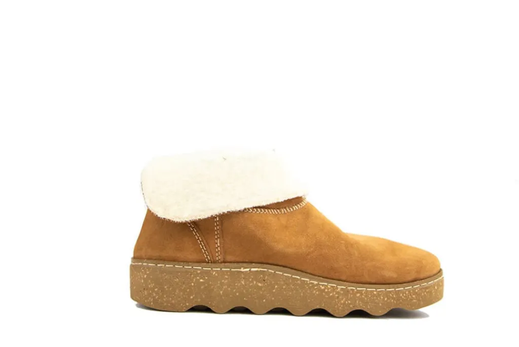 Pantoffels^Rohde Hoge Pantoffel Cuoio Velour