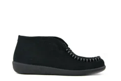 Pantoffels^Rohde Hoge Pantoffels Zwart