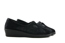 Pantoffels^Rohde Instapper Black Print