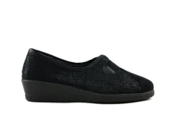 Pantoffels^Rohde Instapper Black Print