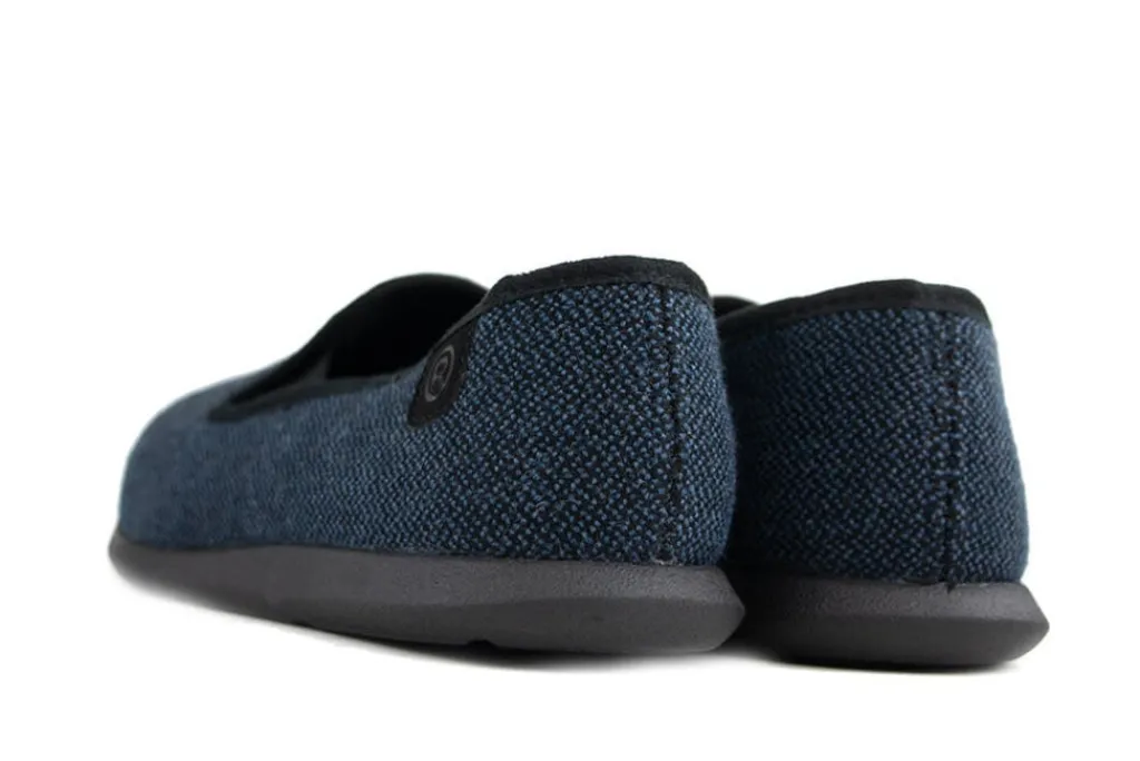 Pantoffels^Rohde Instapper Loden Jeans