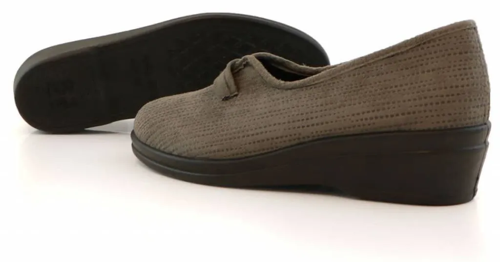 Pantoffels^Rohde Instapper trueffel microvelours print