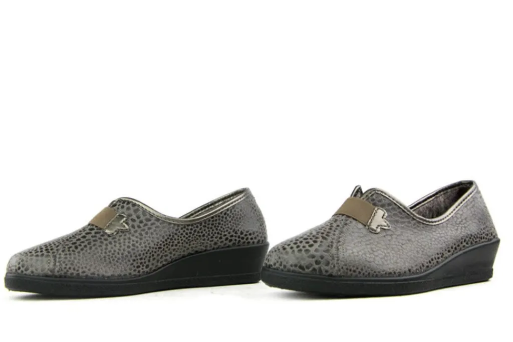 Pantoffels^Rohde Instappers Leinen Microvelour