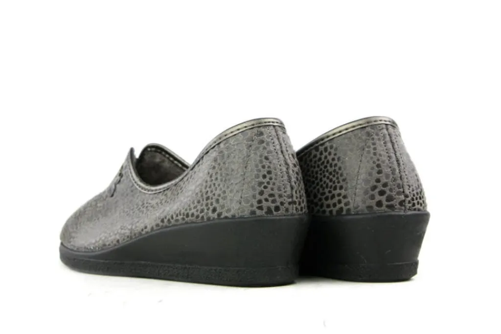 Pantoffels^Rohde Instappers Leinen Microvelour