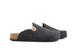 Pantoffels^Rohde Muil Anthracite Softfilz
