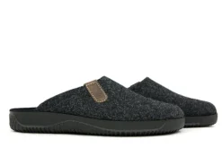 Pantoffels^Rohde Muil Anthrazit Softfilz