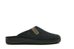 Pantoffels^Rohde Muil Anthrazit Softfilz