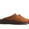 Pantoffels^Rohde Muil Cognac Microvelour