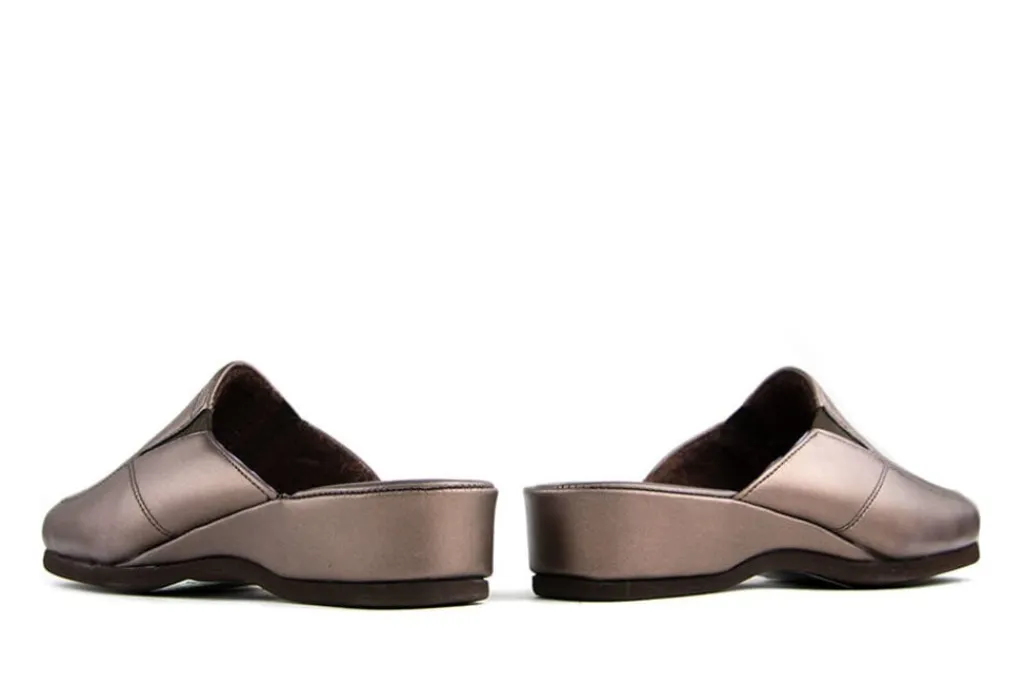 Pantoffels^Rohde Muil Earth Brons
