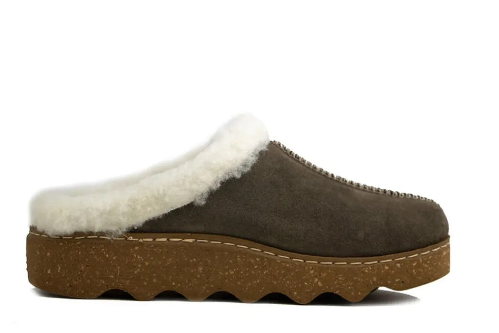 Pantoffels^Rohde Muil Earth Velour