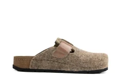 Pantoffels^Rohde Muil Linen Filz