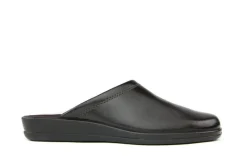 Pantoffels^Rohde Muil Mocca Leder