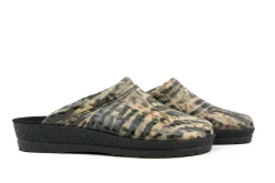 Pantoffels^Rohde Muil Natuur Microvelour Print