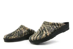 Pantoffels^Rohde Muil Natuur Microvelour Print
