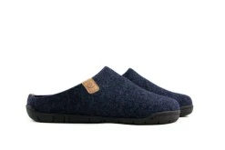 Pantoffels^Rohde Muil Softfilz Donkerblauw