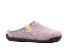 Pantoffels^Rohde Muil Softfilz Strick Rose