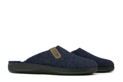Pantoffels^Rohde Muilen Blauw Softfilz