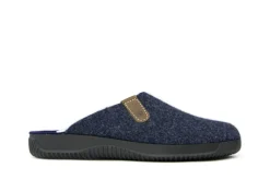 Pantoffels^Rohde Muilen Blauw Softfilz
