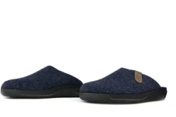 Pantoffels^Rohde Muilen Blauw Softfilz
