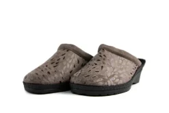Pantoffels^Rohde Muilen Taupe Trofpen