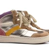 Sneakers^Romagnoli Hoge Sneaker Laminato Avorio