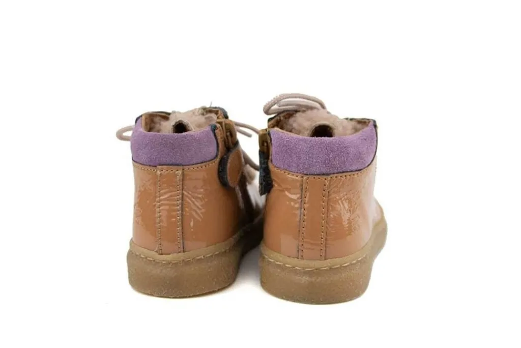 Veterboots En Bikerboots^Romagnoli Veterboot Nocciola Bont