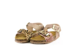 Sandalen | Sandalen En Slippers^Develab Sandaal Brown Pink Combi