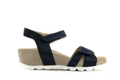 Sandalen En Slippers | Wijdte H^Durea Sandaal Donkerblauw Zand H-leest