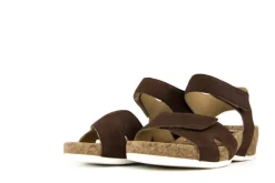 Sandalen En Slippers | Wijdte K^Durea Sandaal Donkerbruin Kurk K-leest