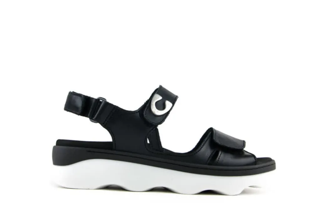 Sandalen | Sandalen En Slippers^Wolky Sandaal Medusa Reflex Black White