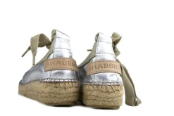 Espadrilles^Shabbies Palma Kimono Metal Silver