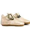 Babyschoenen Meisjes^Shoesme Baby Proof Bandschoen Gold Snake