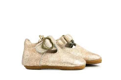 Babyschoenen Meisjes^Shoesme Baby Proof Bandschoen Gold Snake