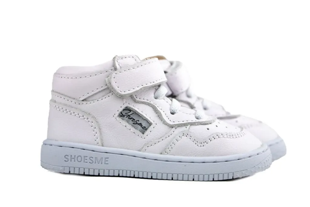 Babyschoenen Jongens^Shoesme Baby Proof Hoge Sneaker White