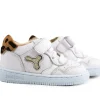 Babyschoenen Meisjes^Shoesme Baby Proof Sneaker White Leopardo