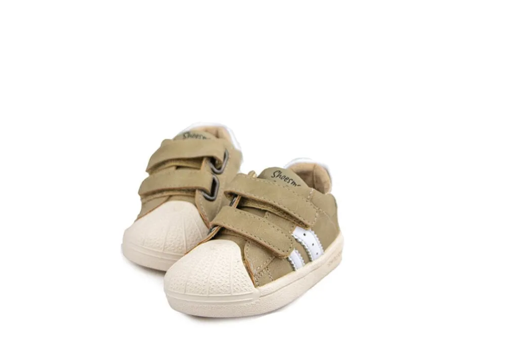 Babyschoenen Jongens^Shoesme Baby Stootneus Klittenband Taupe