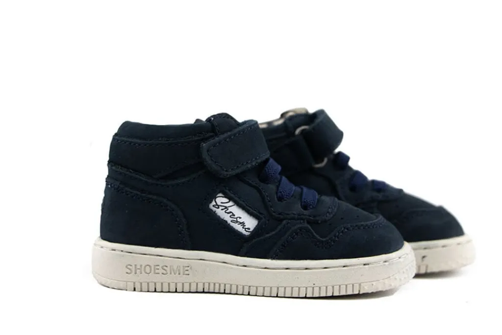 Sneakers^Shoesme Babyproof Hoge Sneaker Dark Blue