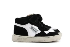 Sneakers^Shoesme Babyproof Hoge Sneaker Black White