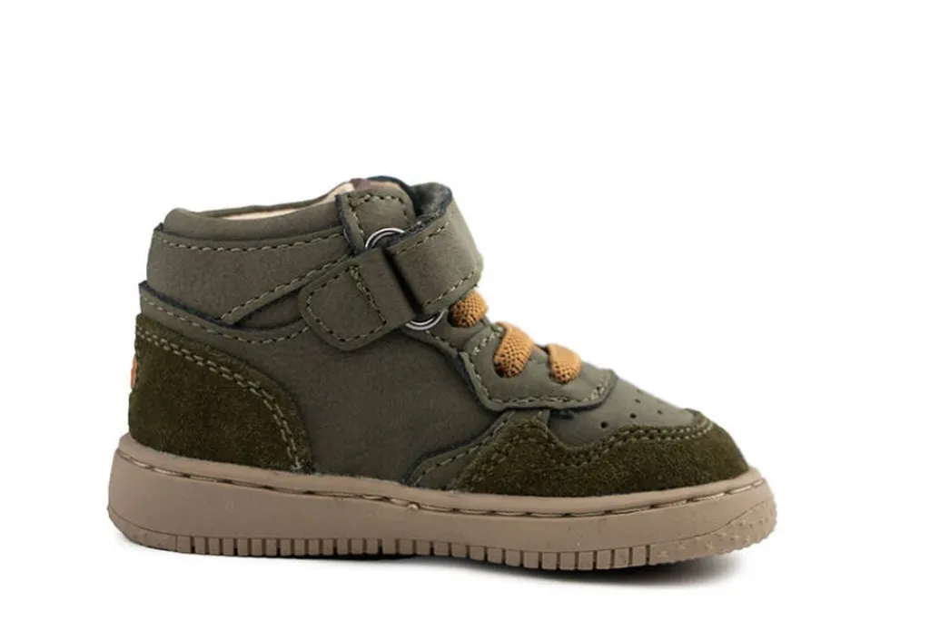 Sneakers^Shoesme Babyproof Hoge Sneaker Green