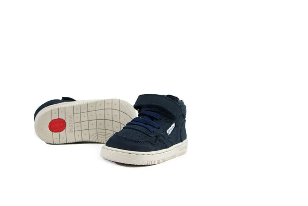 Sneakers^Shoesme Babyproof Hoge Sneaker Dark Blue