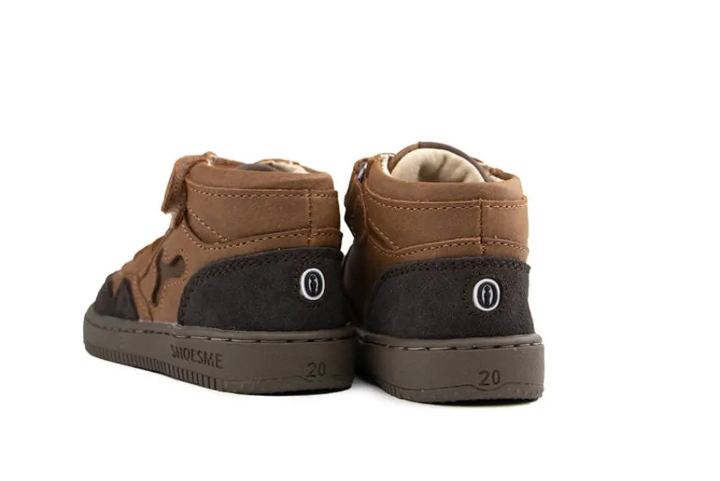 Sneakers^Shoesme Babyproof Hoge Sneaker Brown