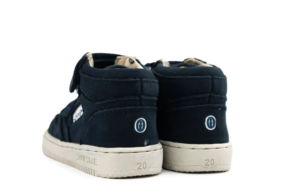 Sneakers^Shoesme Babyproof Hoge Sneaker Dark Blue