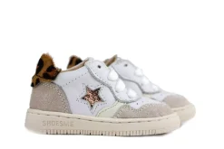 Babyschoenen Meisjes^Shoesme Babyproof Sneaker White Leopardo